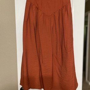 A New Day skirt with elastic waist in back in size X-Small